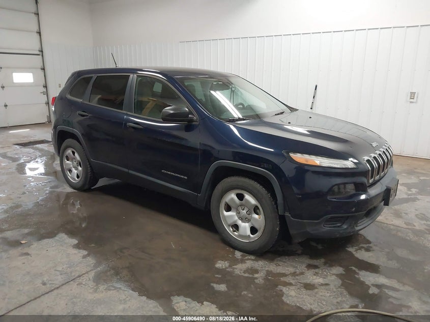 Vin: 1c4pjmab1gw313875, lot: 46405558, jeep cherokee sport 20161
