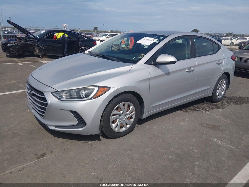2017 Hyundai Elantra, Обычный износ, IAAI, VIN 5NPD74LFXHH200645 — фото 2