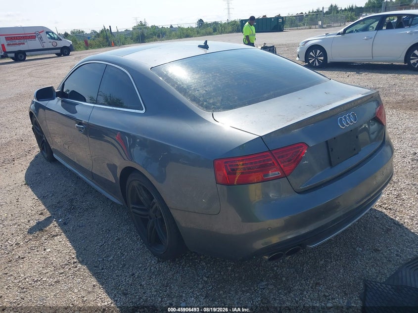 2013 AUDI S5 auction photo 3