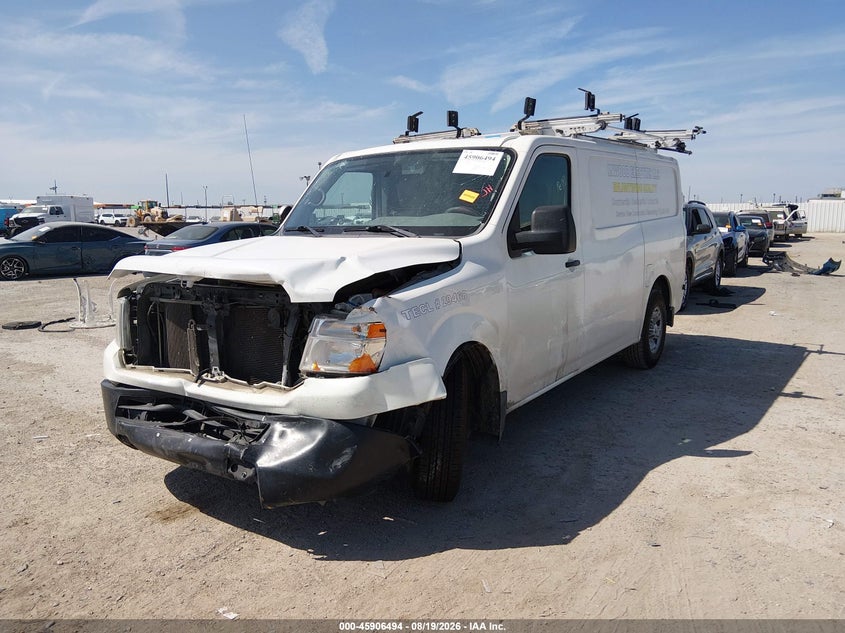 Vin: 1n6bf0ky6mn801886, lot: 46405562, nissan nv cargo nv2500 hd sv standard roof v6 20212