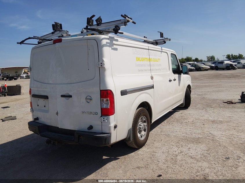 Vin: 1n6bf0ky6mn801886, lot: 46405562, nissan nv cargo nv2500 hd sv standard roof v6 20214