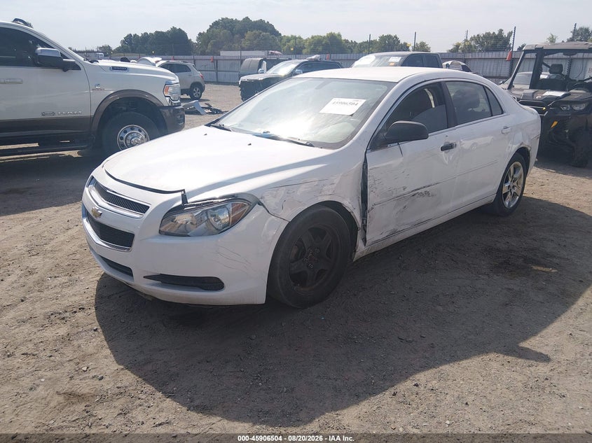 2012 Chevrolet Malibu, Лівий бік, IAAI, VIN 1G1ZA5EUOCF302167 — фото 2