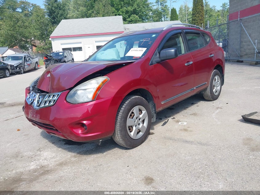 2015 Nissan Rogue, Удар спереду, IAAI, VIN JN8AS5MV8FW768613 — фото 2