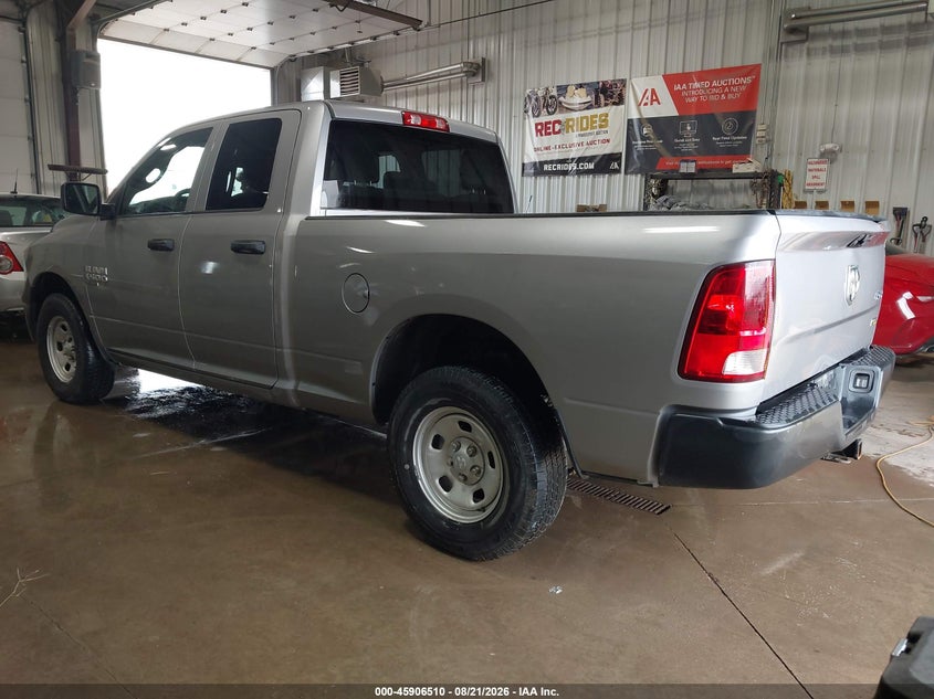 Vin: 1c6rr7fg6ks679037, lot: 46405578, ram 1500 classic tradesman  4x4 6'4 box 20193