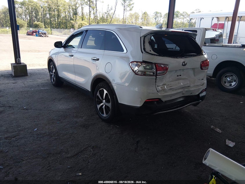 Vin: 5xyph4a5xgg159959, lot: 46405583, kia sorento 3.3l ex 20163
