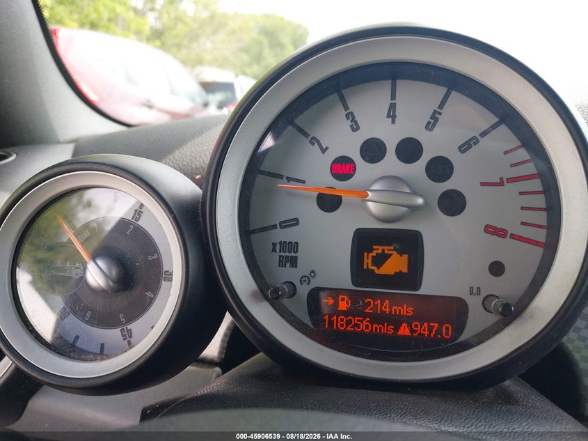MINI COOPER S 2010 VIN WMWMS3C50ATY50860