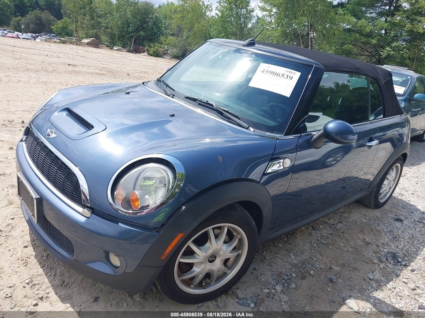 2010 MINI COOPER S auction photo 2