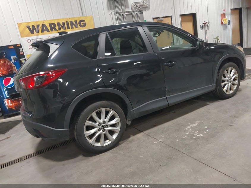 Vin: jm3ke4de8d0162169, lot: 46405608, mazda cx-5 grand touring 20134