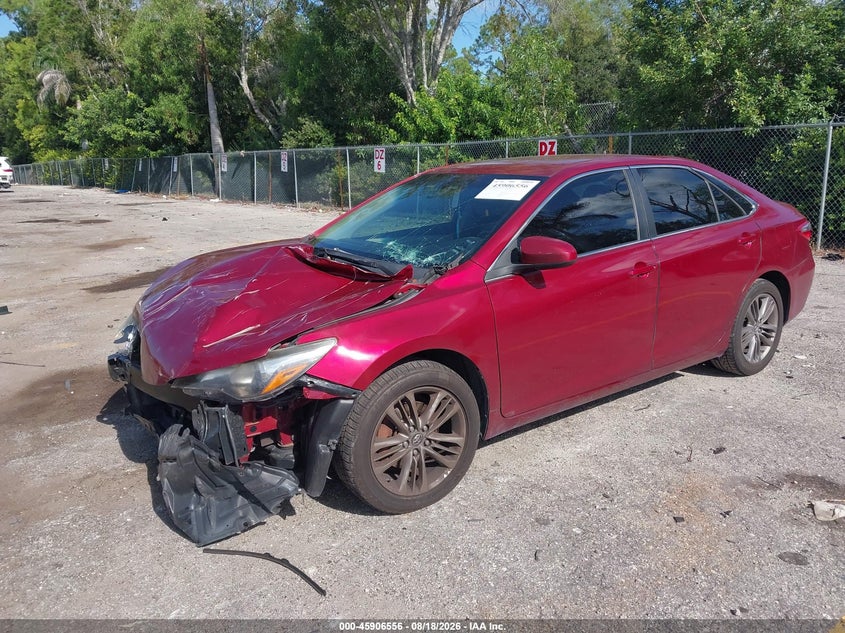 2017 TOYOTA CAMRY SEDAN 2.5L I-4 DOHC, VVT, 178HP