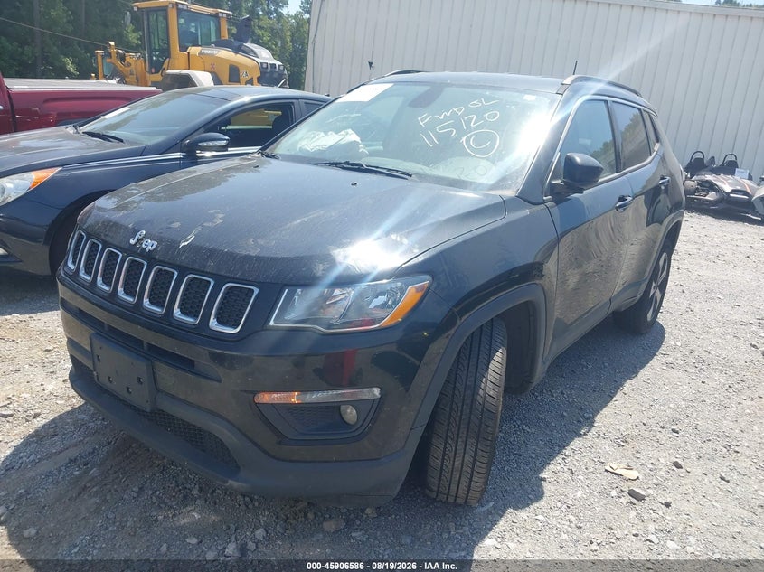 2018 Jeep Compass, Правый перёд, IAAI, VIN 3C4NJDBB8JT155120 — фото 2