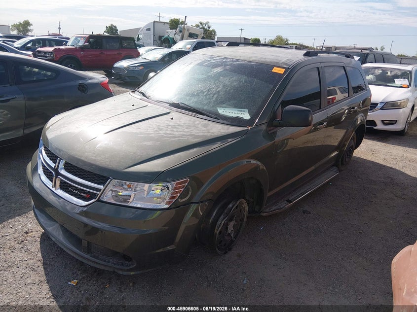 2018 Dodge Journey, Left Side, IAAI, VIN 3C4PDCAB1JT496256 — photo 2