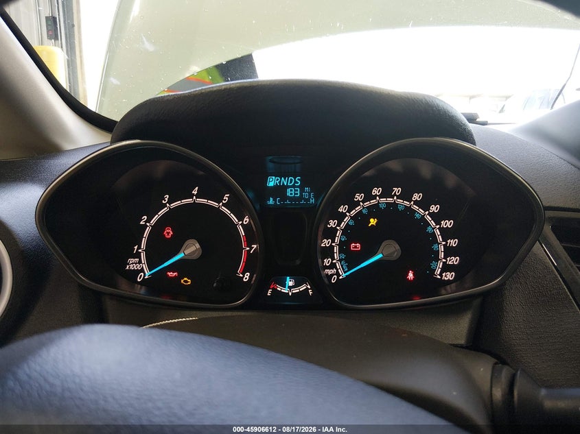 2017 FORD FIESTA HATCHBACK 1.6L I-4 DOHC, VVT, 120HP
