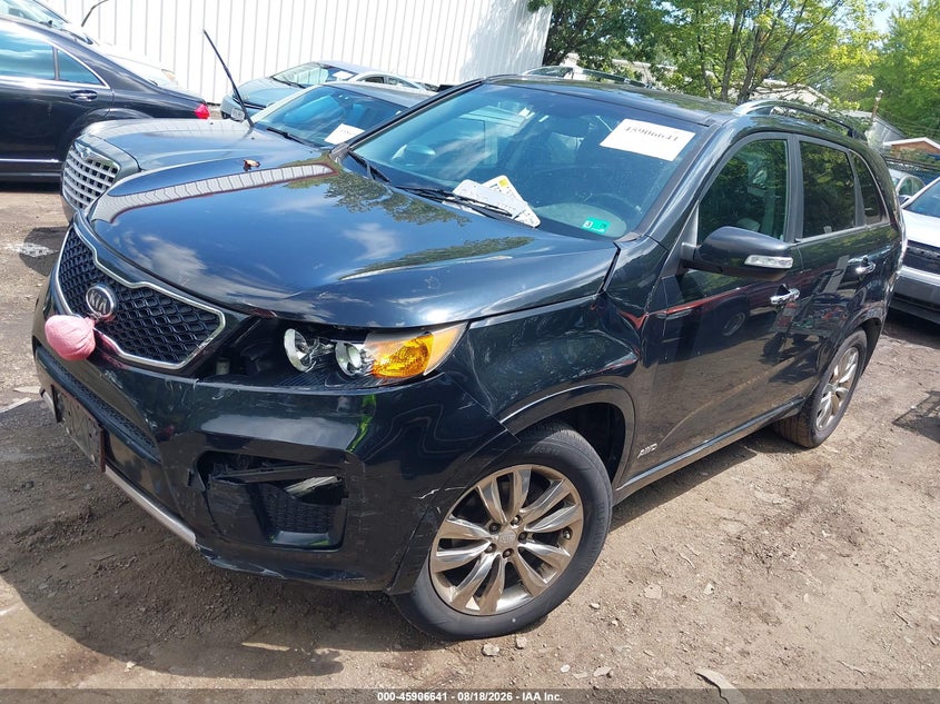 2011 Kia Sorento, Front End, IAAI, VIN 5XYKWDA29BG093242 — photo 2