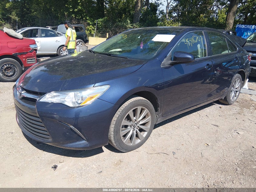 2017 Toyota Camry, Правый зад, IAAI, VIN 4T1BF1FK7HU644407 — фото 2