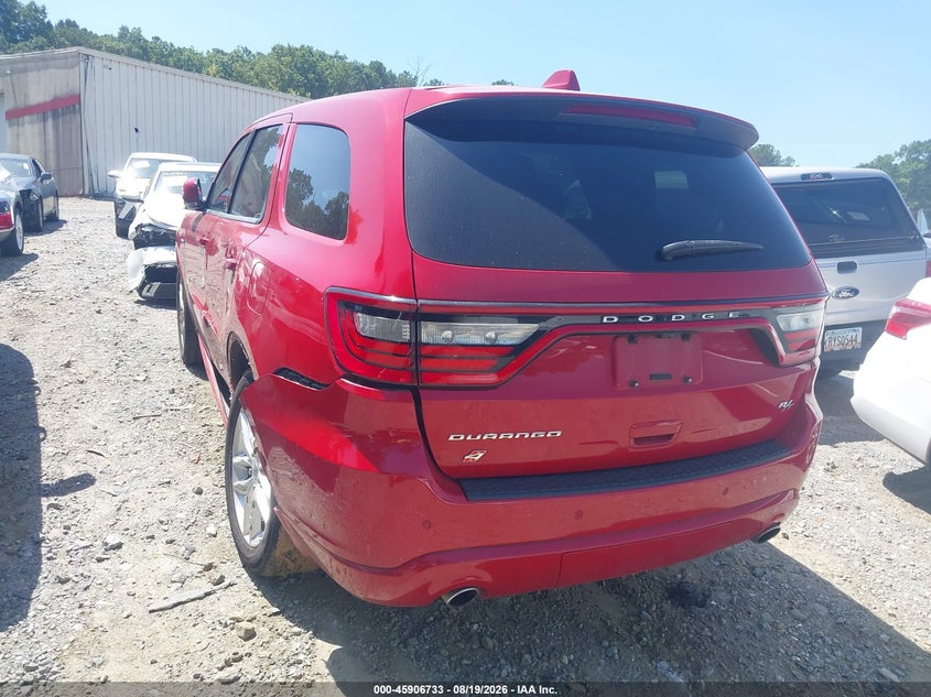 Vin: 1c4sdjct3mc764146, lot: 46405801, dodge durango r/t awd 20213