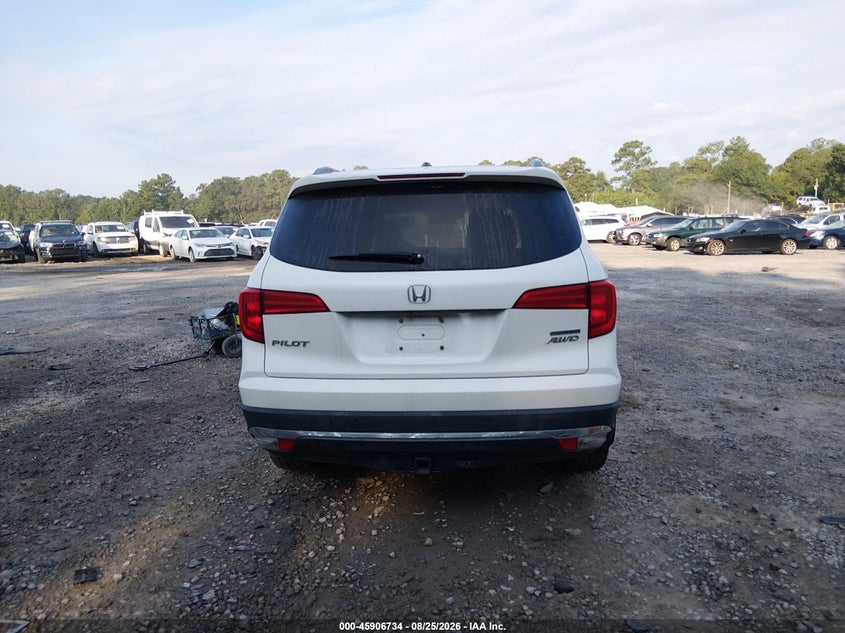 HONDA PILOT 2017 VIN 5FNYF6H96HB098357