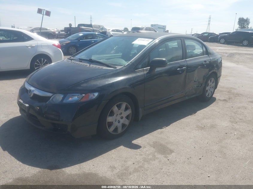 Vin: 19xfa1e57ae078480, lot: 46405823, honda civic lx 20102