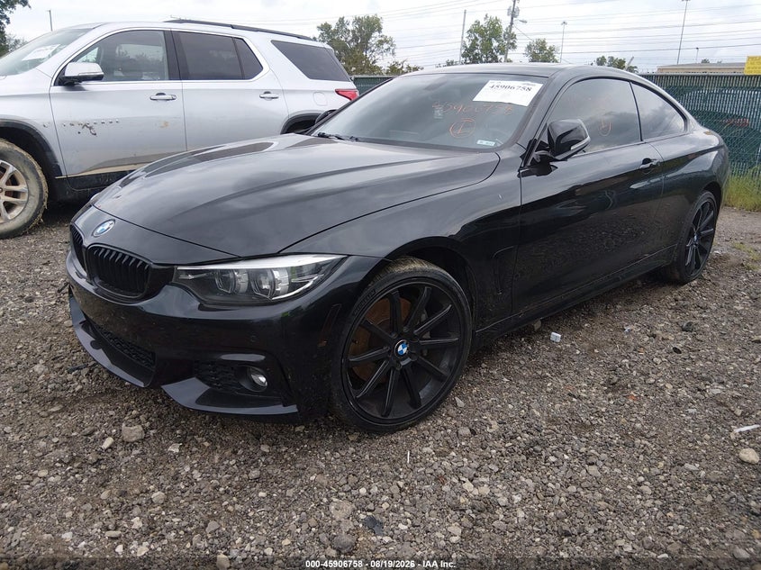 Vin: wba4w5c53jad32630, lot: 46405826, bmw 430i xdrive 20182