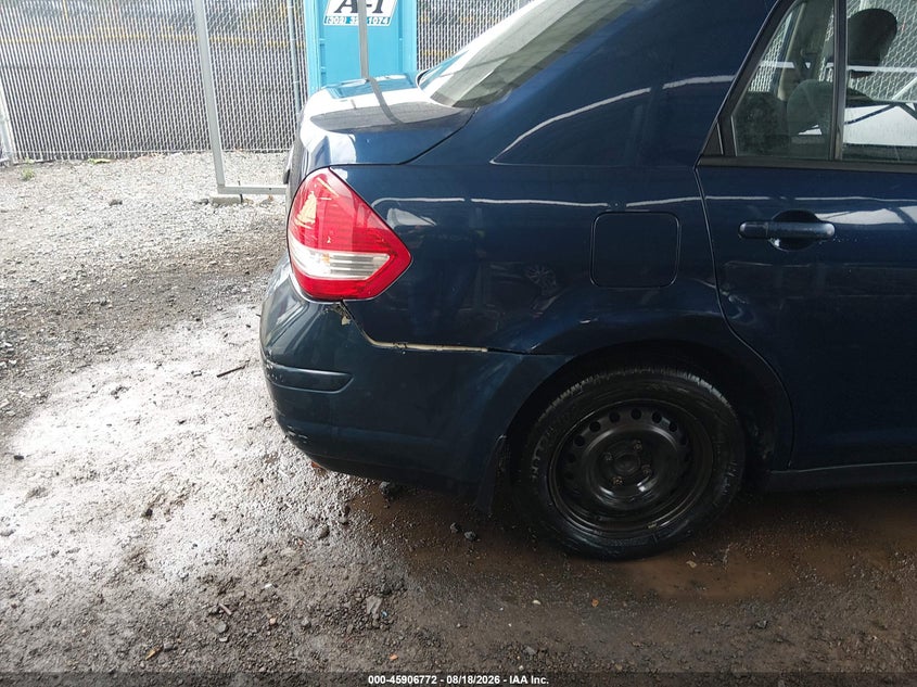 NISSAN VERSA 2011 VIN 3N1BC1AP7BL501834