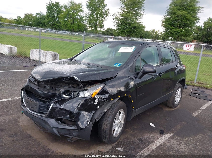 2020 Chevrolet Trax, Front End, IAAI, VIN KL7CJNSB5LB074722 — photo 2