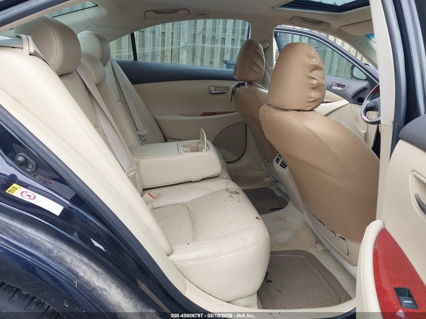 LEXUS ES 350 2009 VIN JTHBJ46GX92291821