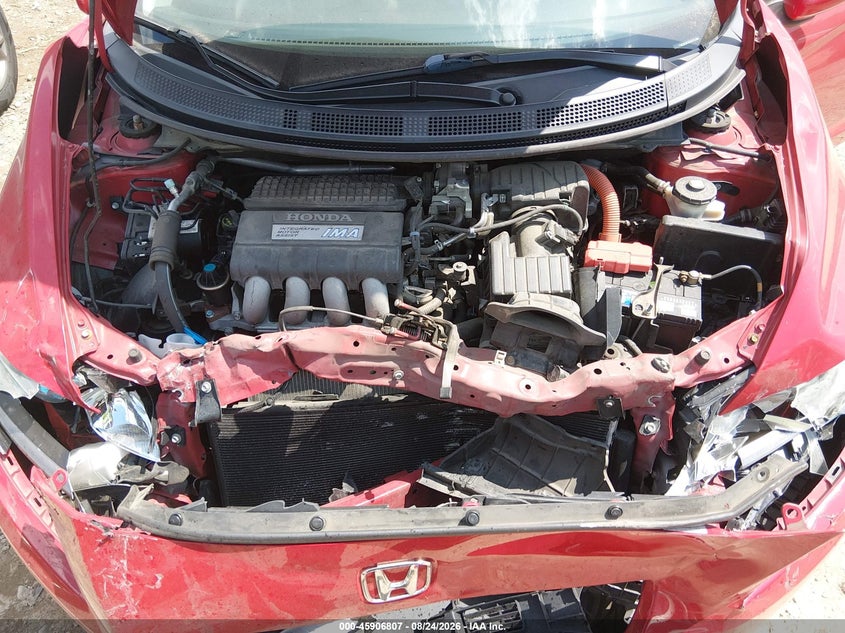 HONDA CR-Z 2011 VIN JHMZF1D65BS012936
