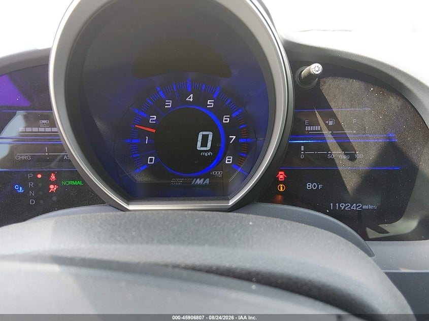 HONDA CR-Z 2011 VIN JHMZF1D65BS012936