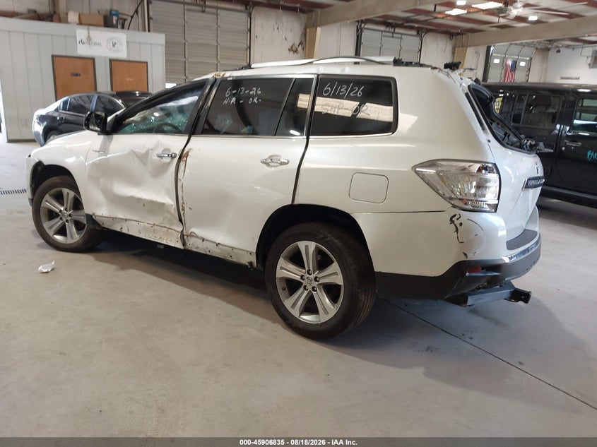 Vin: 5tdyk3eh1bs044201, lot: 46405903, toyota highlander limited v6 20113
