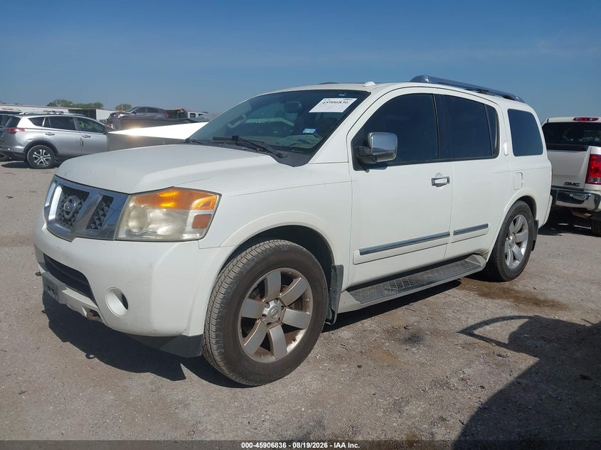 Vin: 5n1ba0nd3dn614904, lot: 46405904, nissan armada sl 20132