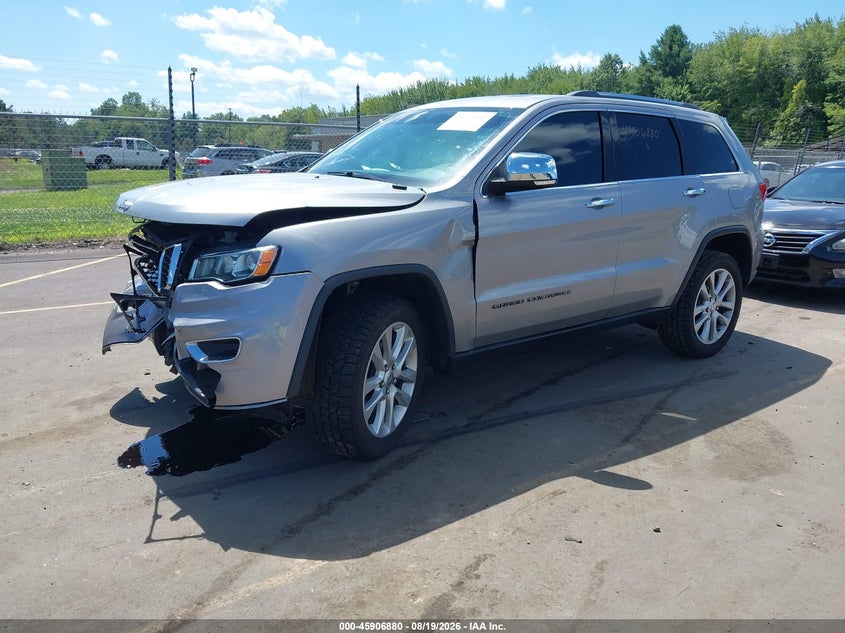 2017 Jeep Grand Cherokee, Удар спереду, IAAI, VIN 1C4RJFBG7HC873644 — фото 2