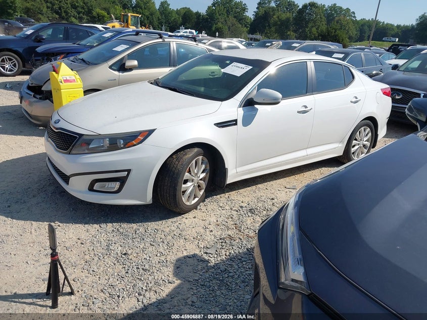 2015 Kia Optima, Обычный износ, IAAI, VIN 5XXGN4A72FG421826 — фото 2
