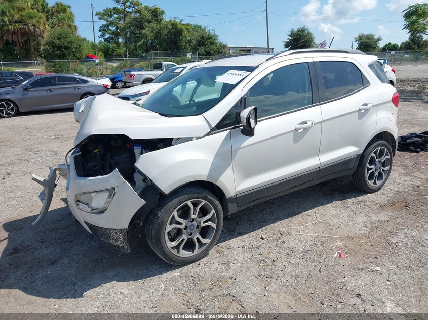 2018 Ford EcoSport, Удар спереду, IAAI, VIN MAJ3P1TE9JC210401 — фото 2