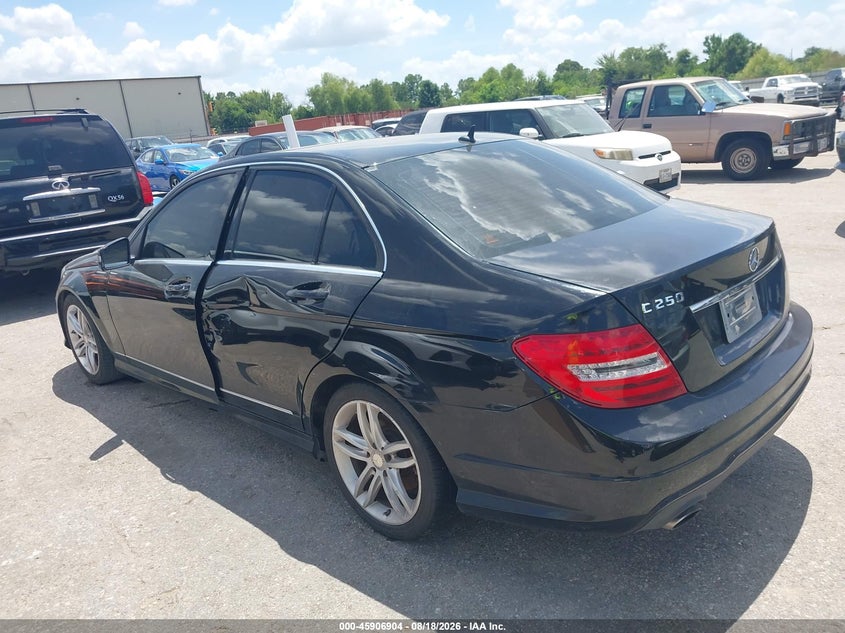 Vin: wddgf4hbxeg218591, lot: 46405972, mercedes-benz c 250 sport 20143