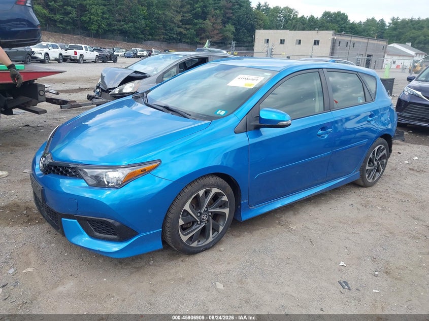 Vin: jtnkarje7hj547000, lot: 46405977, toyota corolla im 20172