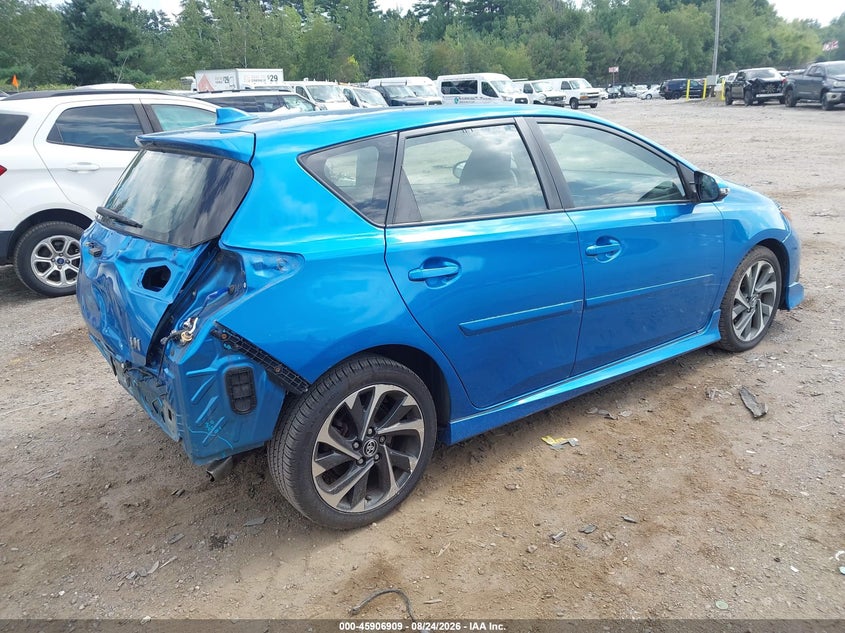 Vin: jtnkarje7hj547000, lot: 46405977, toyota corolla im 20174