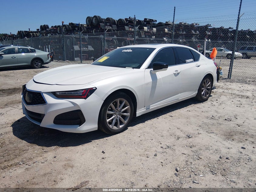 2021 Acura Tlx Standard, Правый зад, IAAI, VIN 19UUB5F38MA003837 — фото 2