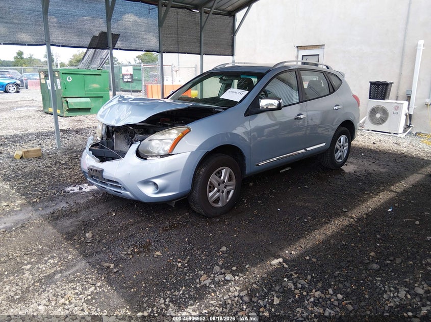 2015 Nissan Rogue, Удар спереду, IAAI, VIN JN8AS5MT3FW155183 — фото 2
