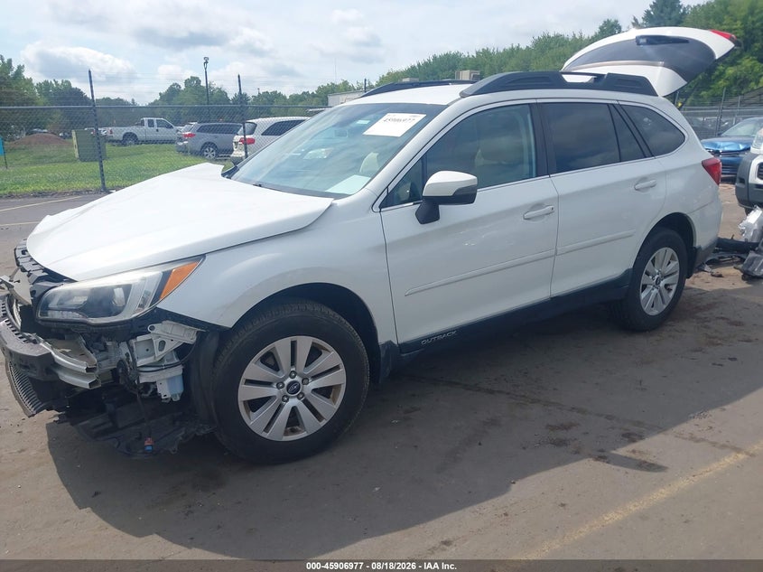 Vin: 4s4bsafcxh3429372, lot: 46406045, subaru outback 2.5i premium 20172
