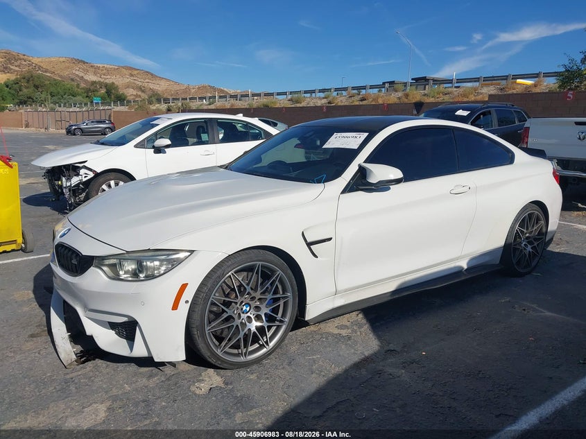 2017 BMW M4, Ходовая, IAAI, VIN WBS3R9C52HK709391 — фото 2