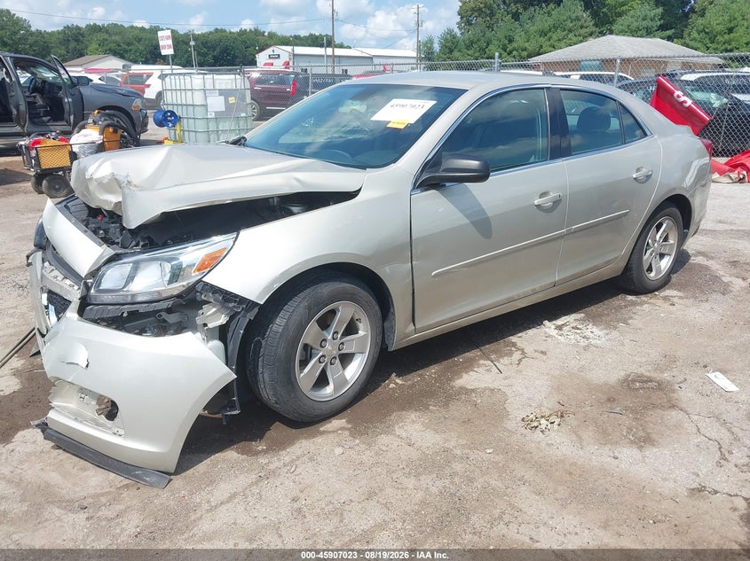 2014 Chevrolet Malibu, Front End, IAAI, VIN 1G11B5SL4EF200363 — photo 2