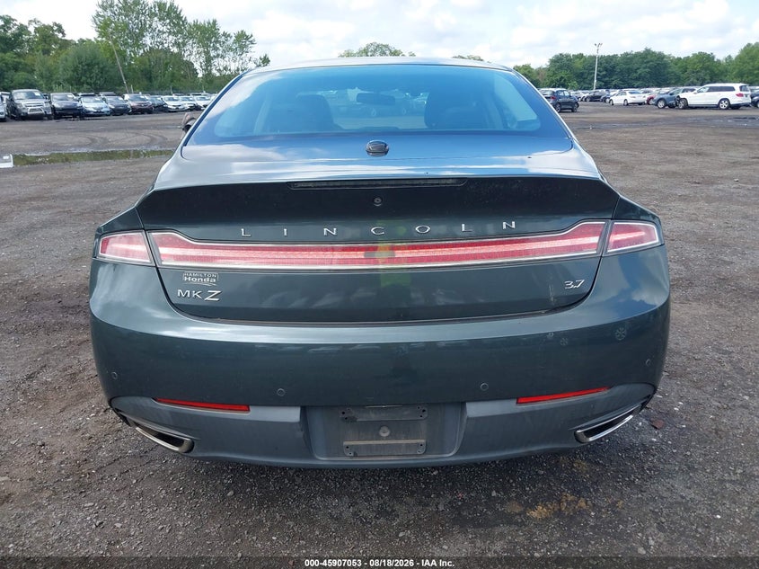 LINCOLN MKZ 2015 VIN 3LN6L2GK6FR603348