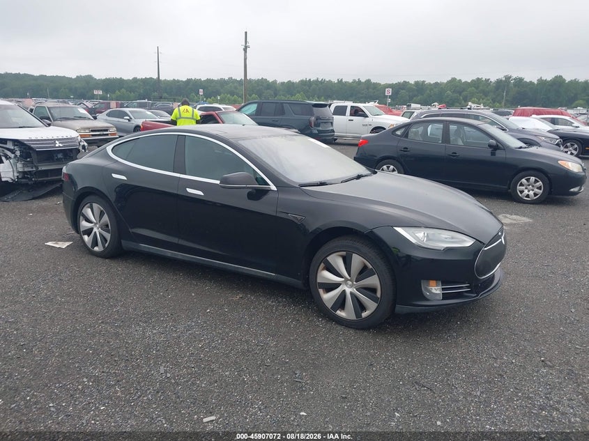 2013 TESLA MODEL S auction photo 1