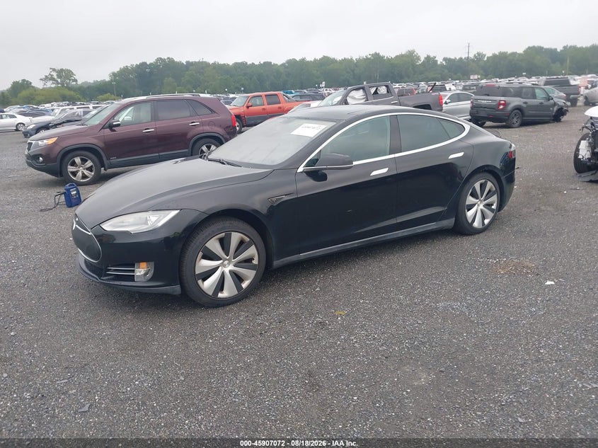 2013 TESLA MODEL S auction photo 2
