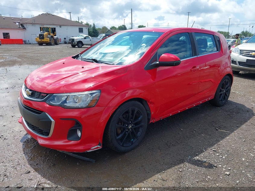 2017 CHEVROLET SONIC HATCHBACK 1.4L I-4 DOHC, VVT, TURBO, 138HP