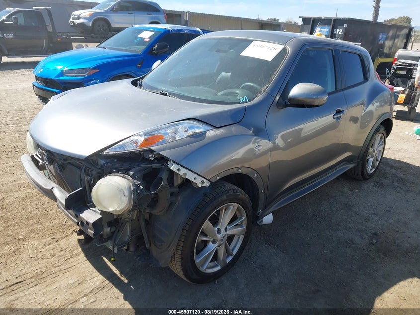2012 Nissan Juke, Удар спереди, IAAI, VIN JN8AF5MR7CT101102 — фото 2