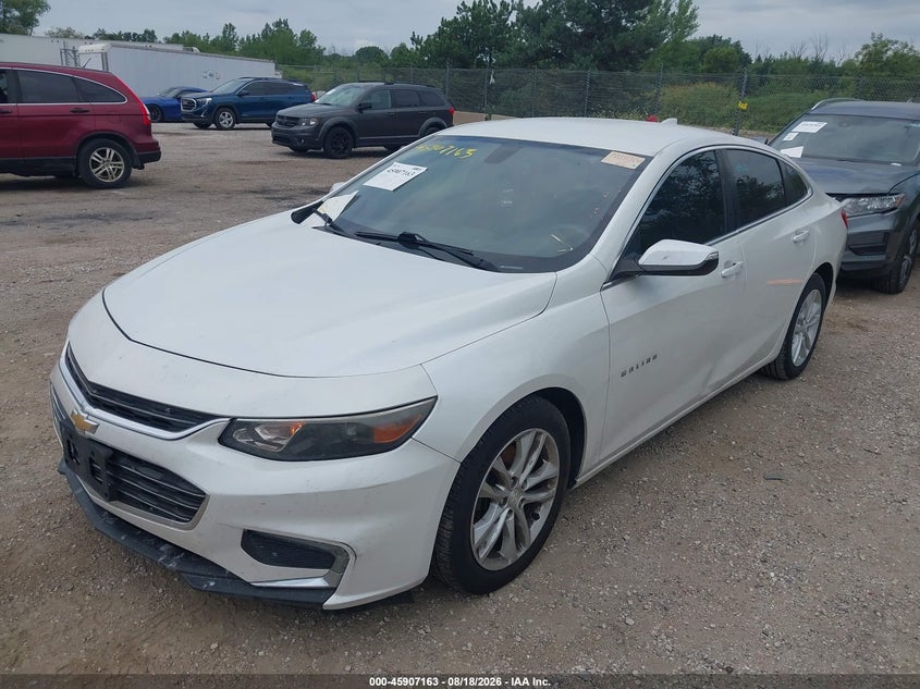2016 Chevrolet Malibu, Right Side, IAAI, VIN 1G1ZE5ST3GF270434 — photo 2