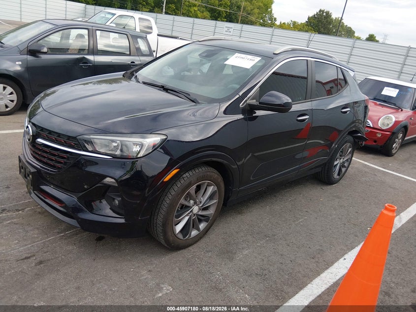 2020 Buick Encore GX, Left Rear, IAAI, VIN KL4MMDSL1LB110918 — photo 2