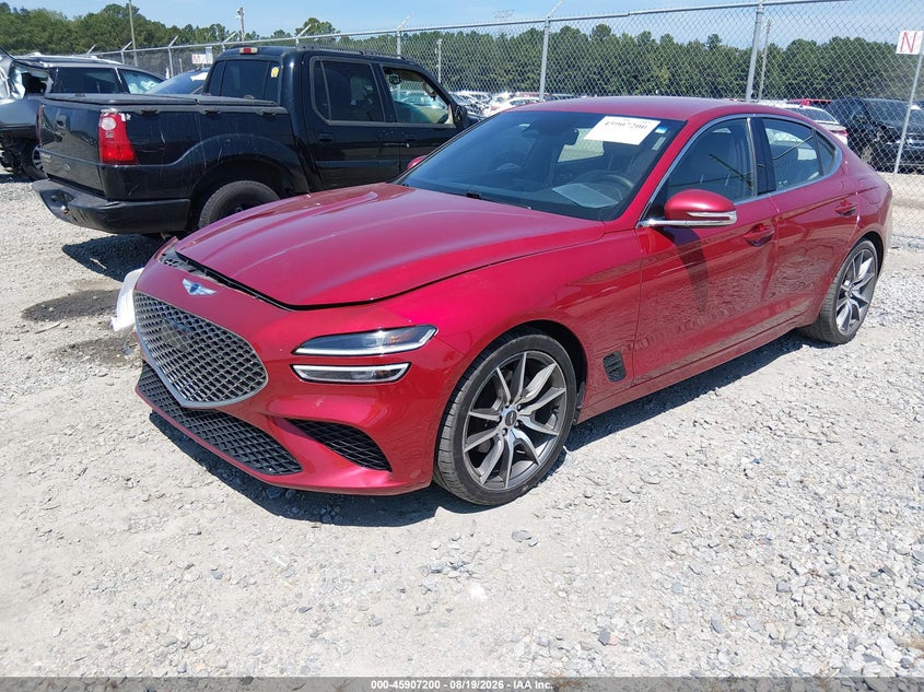 2023 Genesis G70, Front End, IAAI, VIN KMTG34TA9PU123592 — photo 2