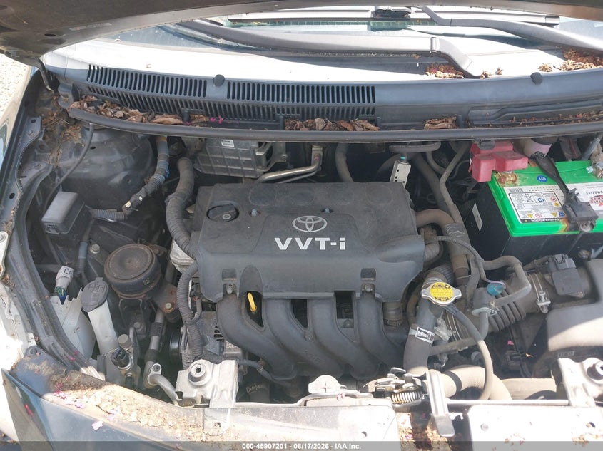 TOYOTA YARIS 2010 VIN JTDBT4K32A1360557