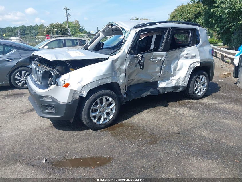 2018 Jeep Renegade, Переворот, IAAI, VIN ZACCJBAB9JPJ42670 — фото 2